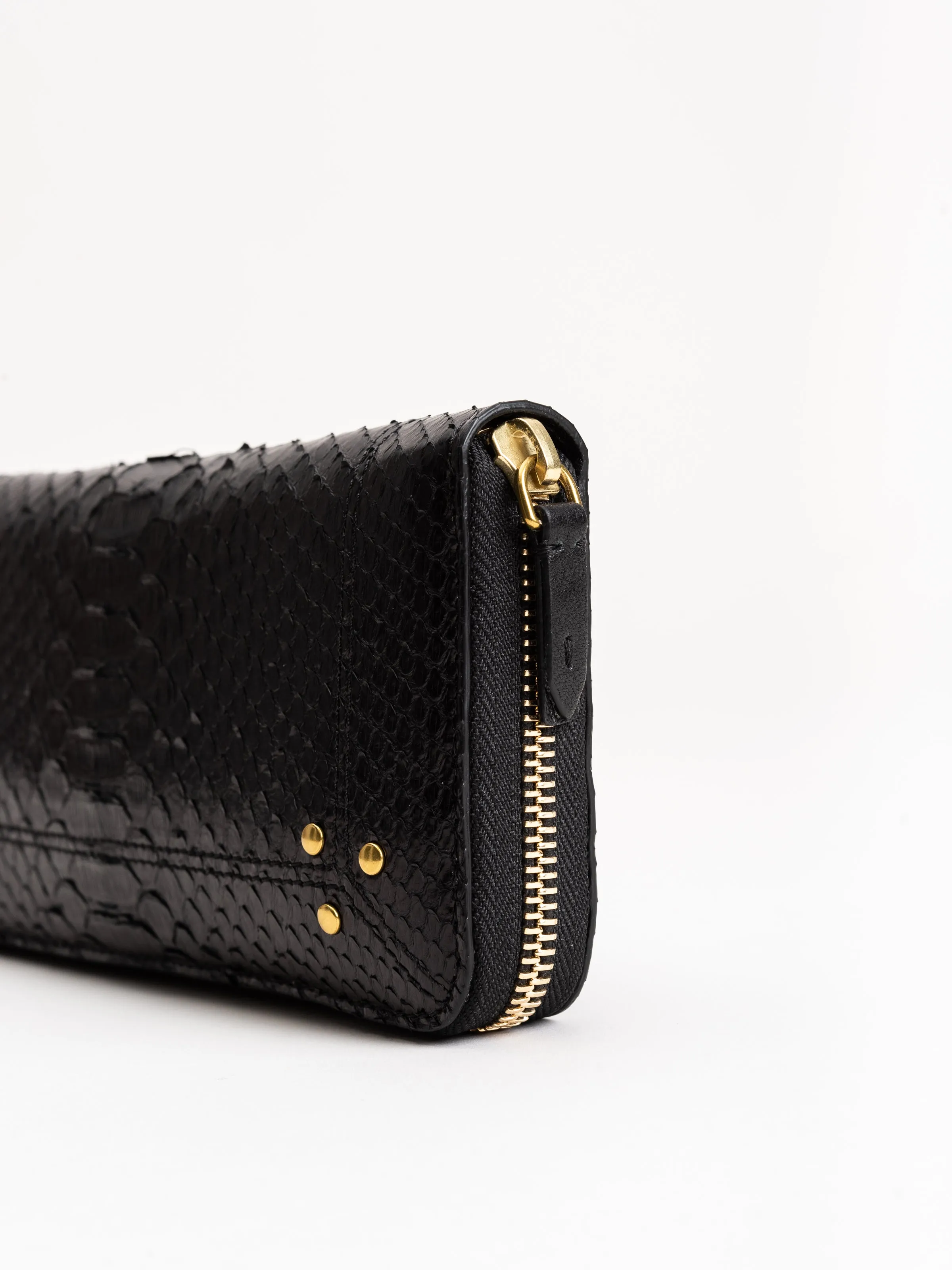 malcolm wallet - black python