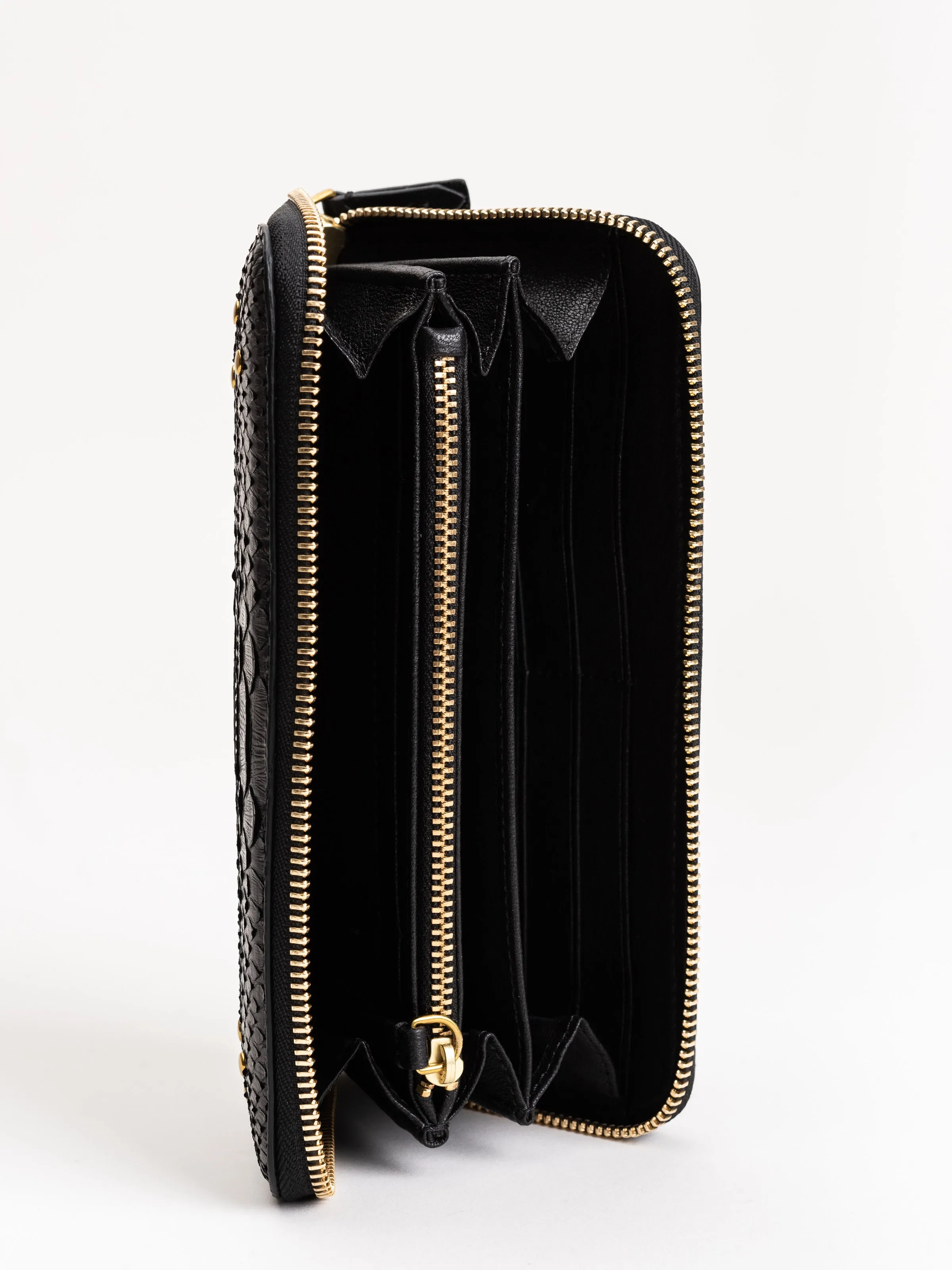 malcolm wallet - black python