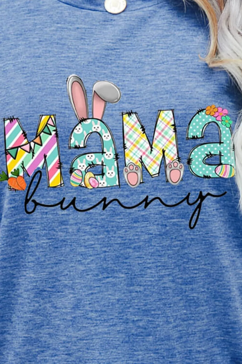 MAMA BUNNY Easter Graphic Tee (6 Colors)