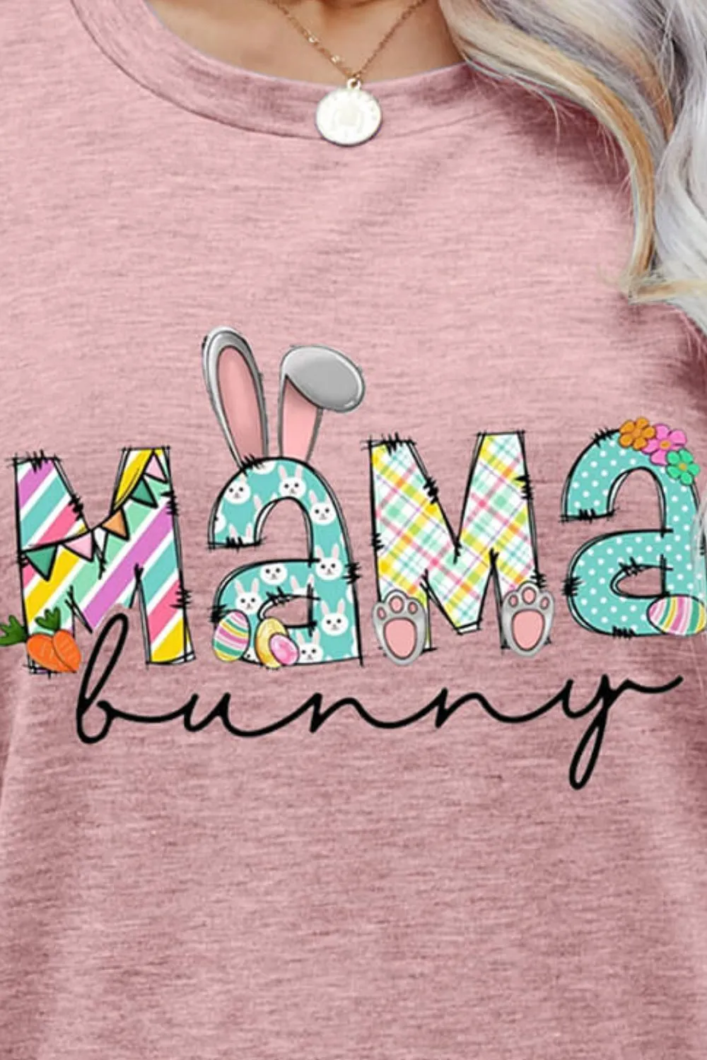 MAMA BUNNY Easter Graphic Tee (6 Colors)
