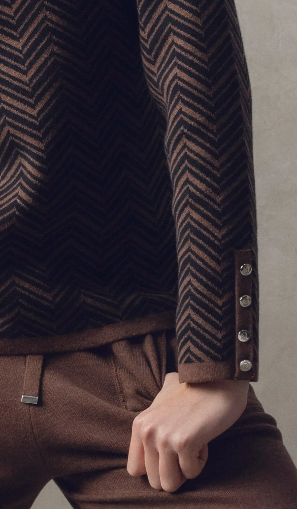 Marble  Ladies JUMPER Brown