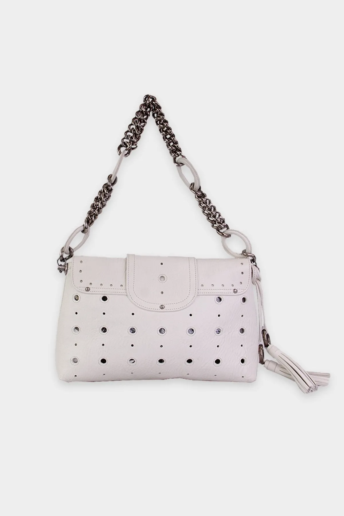 Marc Jacobs White Crossbody Leather Handbag