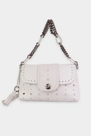 Marc Jacobs White Crossbody Leather Handbag