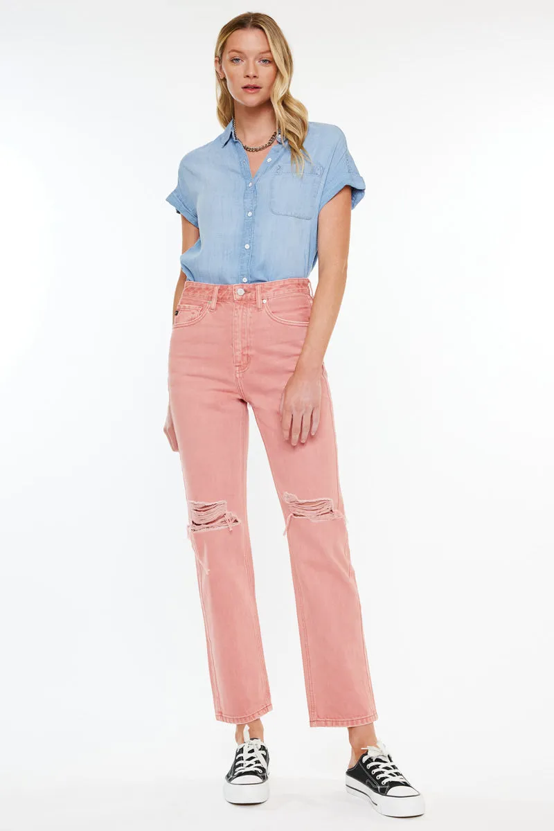 Mari Ultra High Rise 90's Straight Leg Jeans