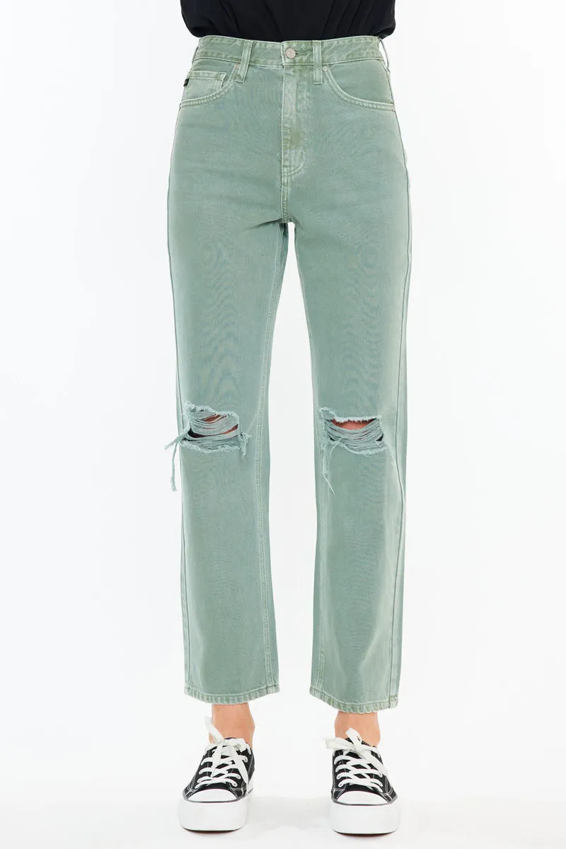 Mari Ultra High Rise 90's Straight Leg Jeans