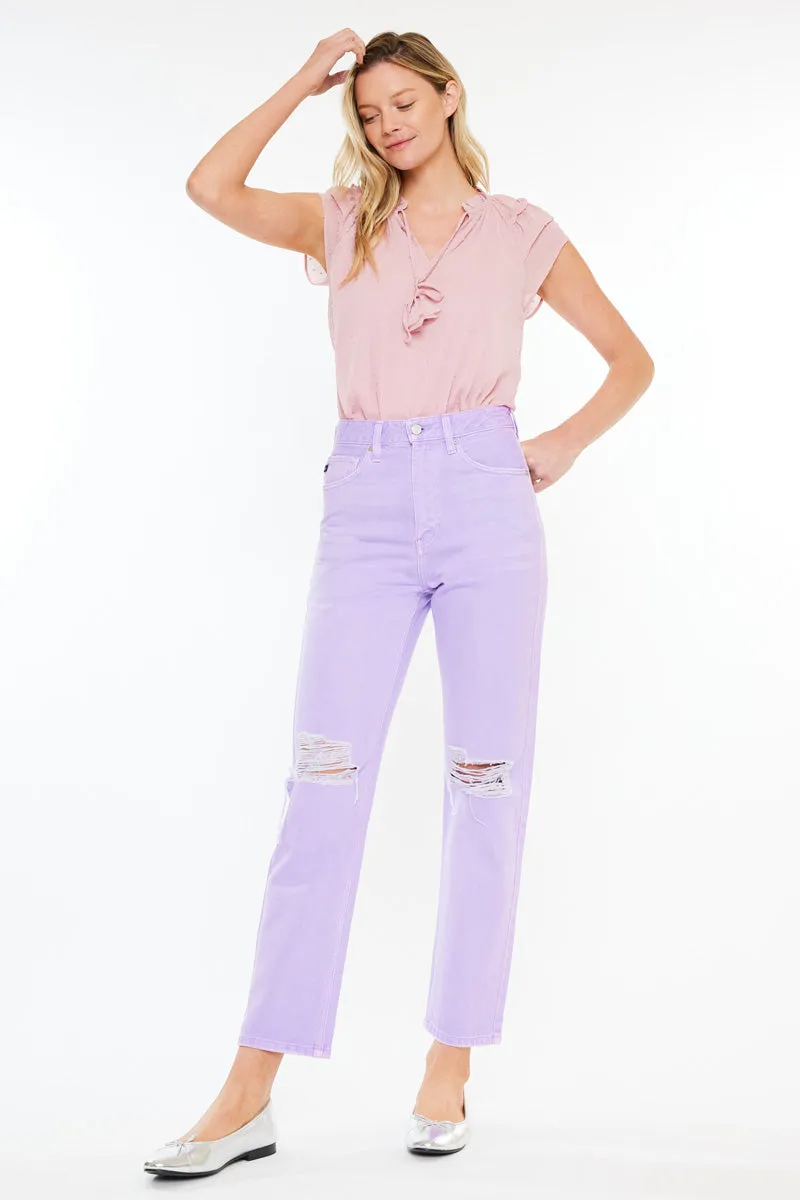 Mari Ultra High Rise 90's Straight Leg Jeans