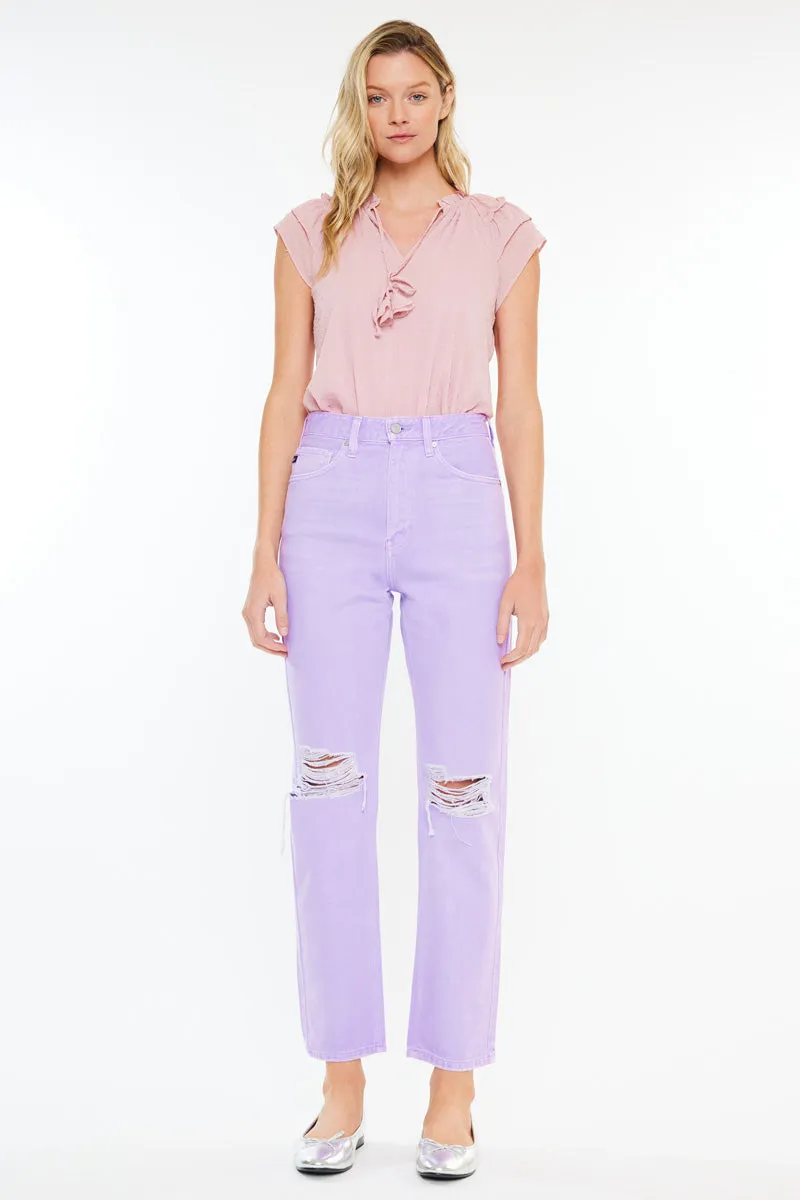Mari Ultra High Rise 90's Straight Leg Jeans