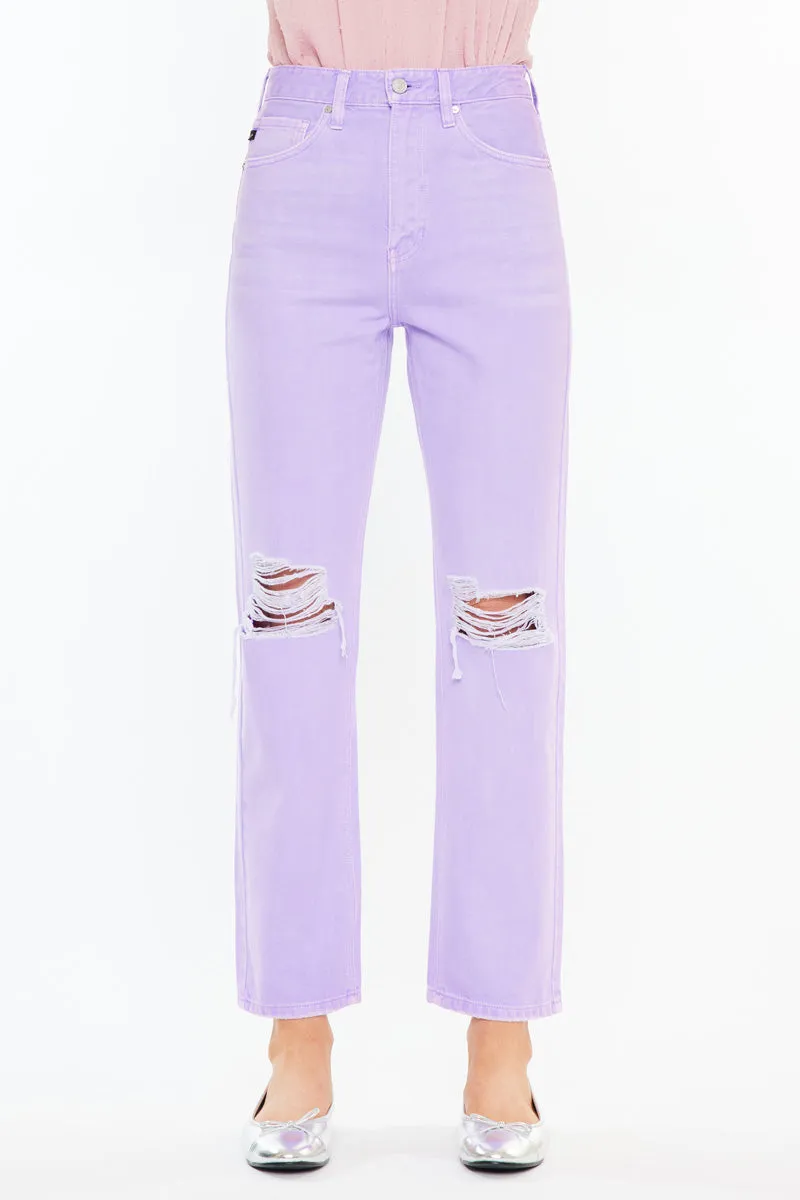 Mari Ultra High Rise 90's Straight Leg Jeans