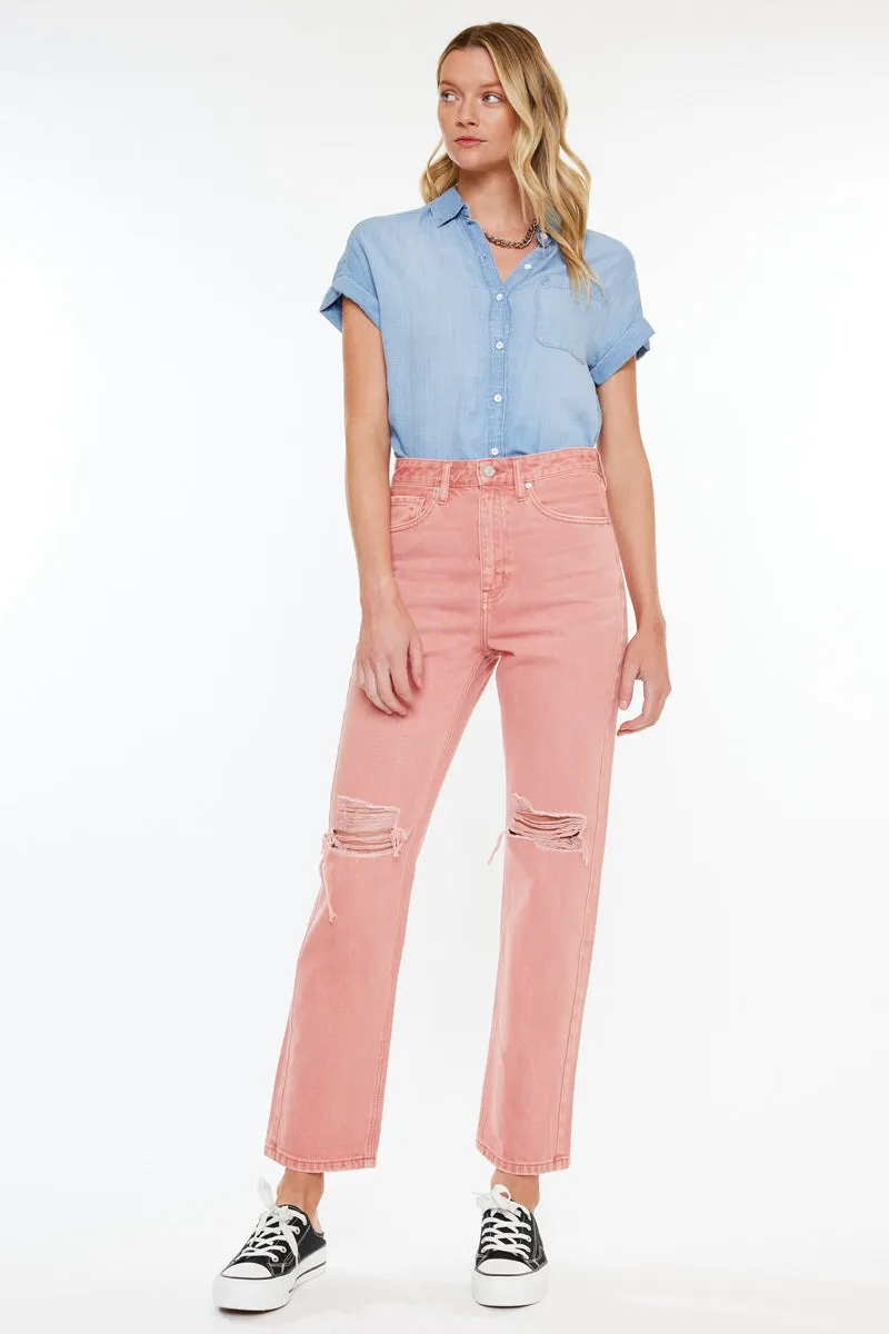 Mari Ultra High Rise 90's Straight Leg Jeans
