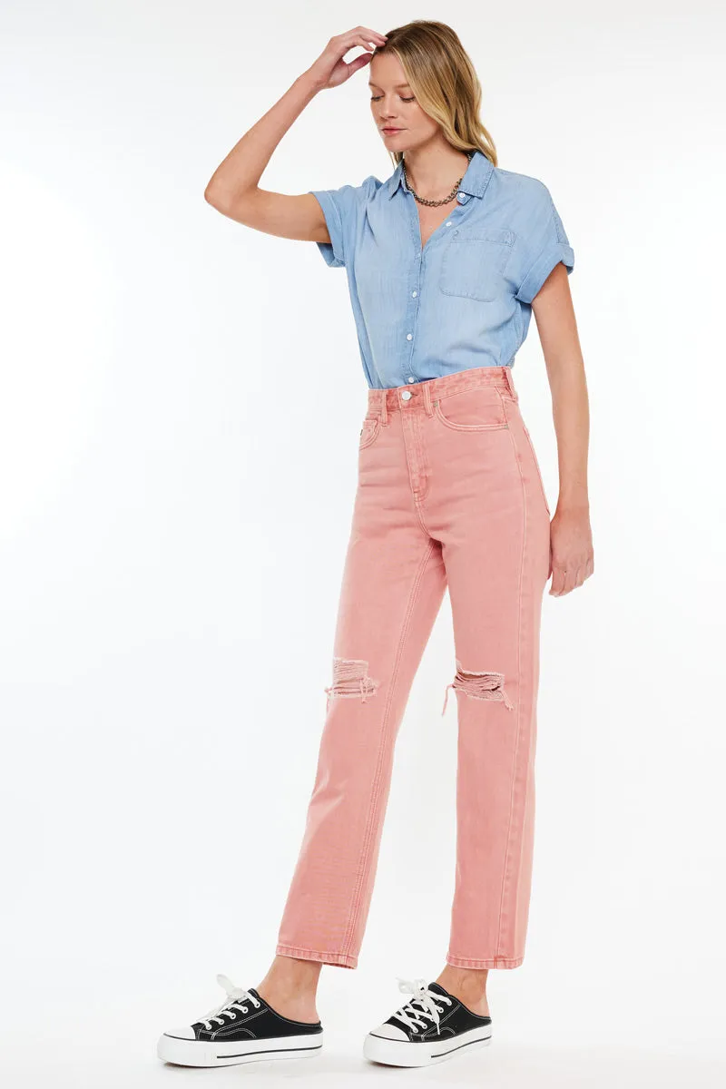 Mari Ultra High Rise 90's Straight Leg Jeans