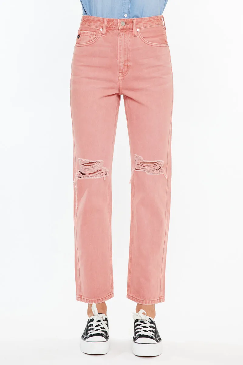 Mari Ultra High Rise 90's Straight Leg Jeans
