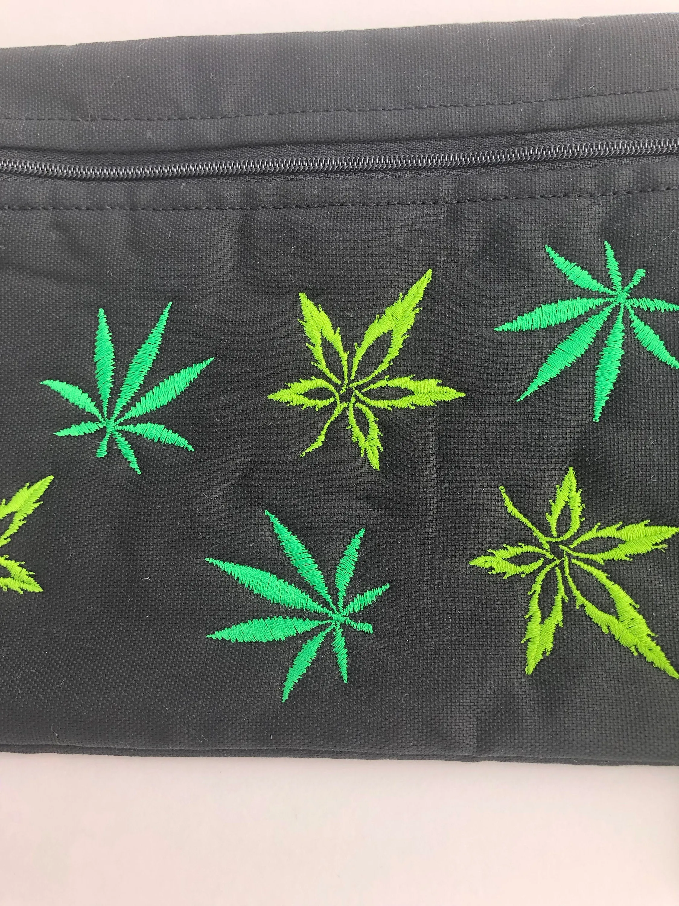 Marijuana Embroidered iPad or Tablet Bag | stitchywoman.net