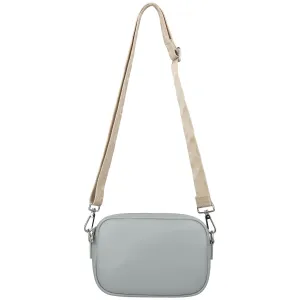 Marimekko Soft Gratha Leather Shoulder Bag Grey