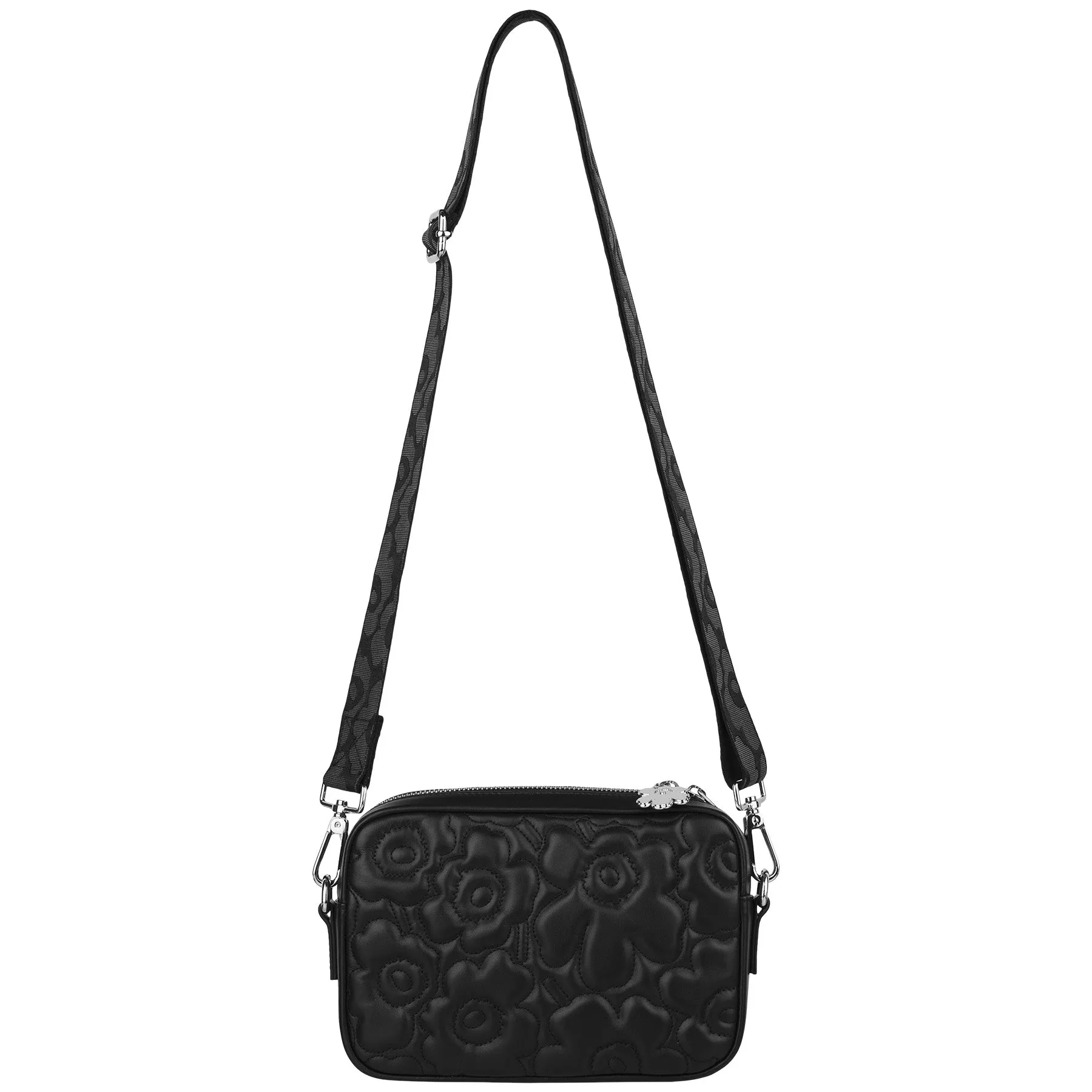 Marimekko Soft Gratha Unikko Leather Shoulder Bag