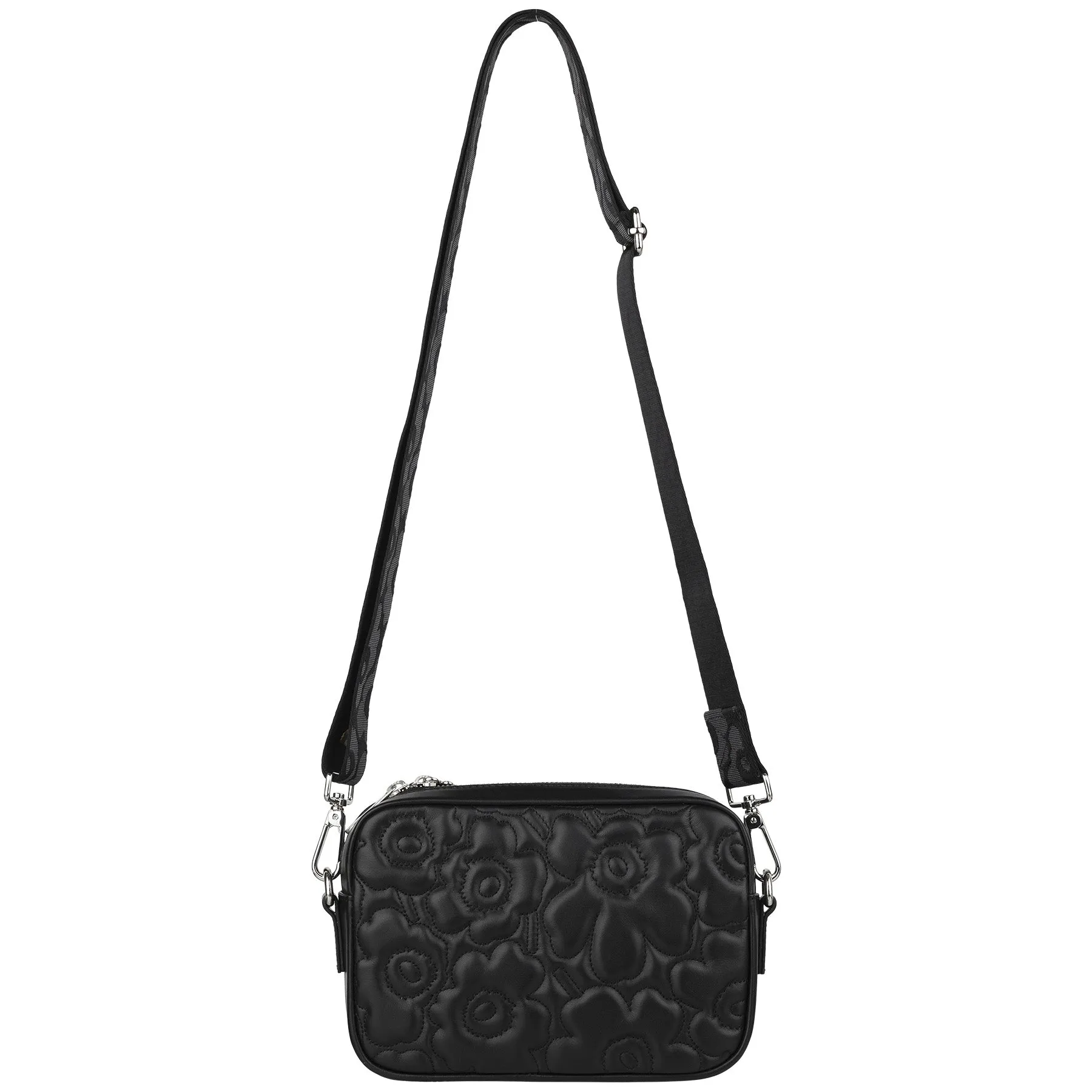 Marimekko Soft Gratha Unikko Leather Shoulder Bag