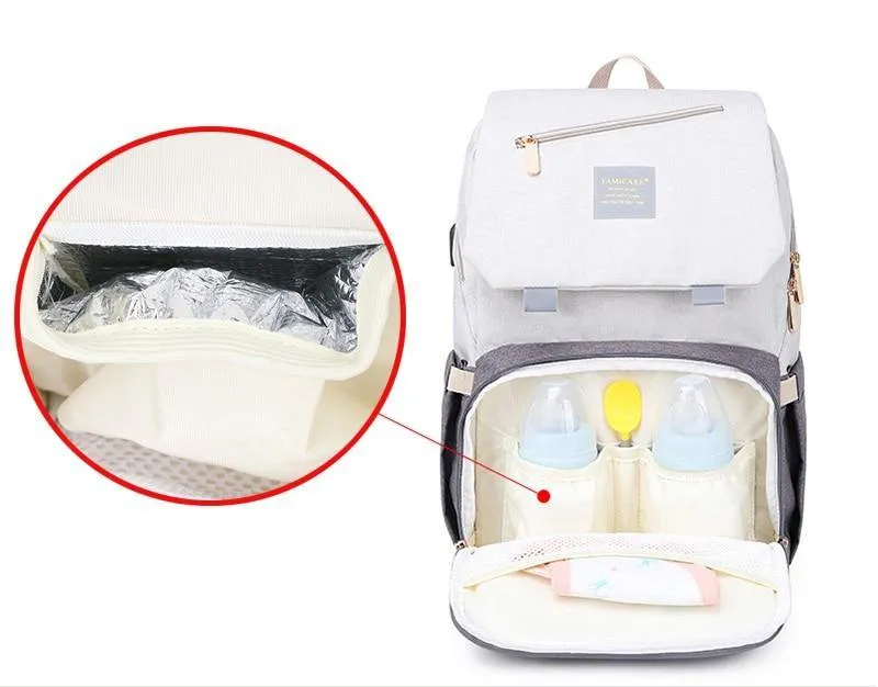 Maternity Backpack with USB interface