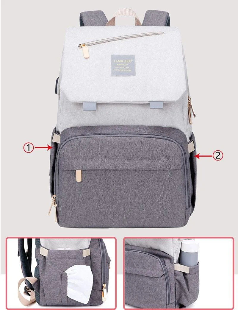 Maternity Backpack with USB interface