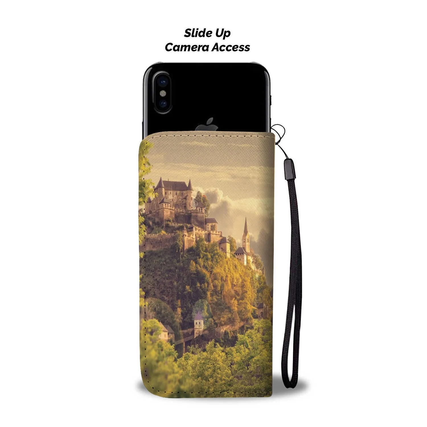 Meditating Monk Wallet Phone Case
