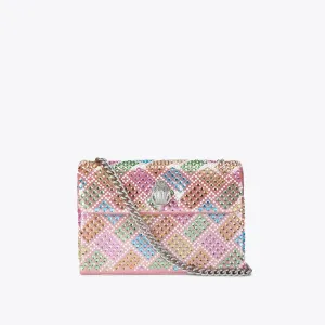 Medium Crystal Kensington Bag