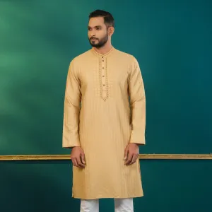 Mens Badge Embroidery Panjabi