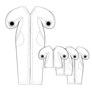 Mersis Dress Pattern --- Pattern Fantastique