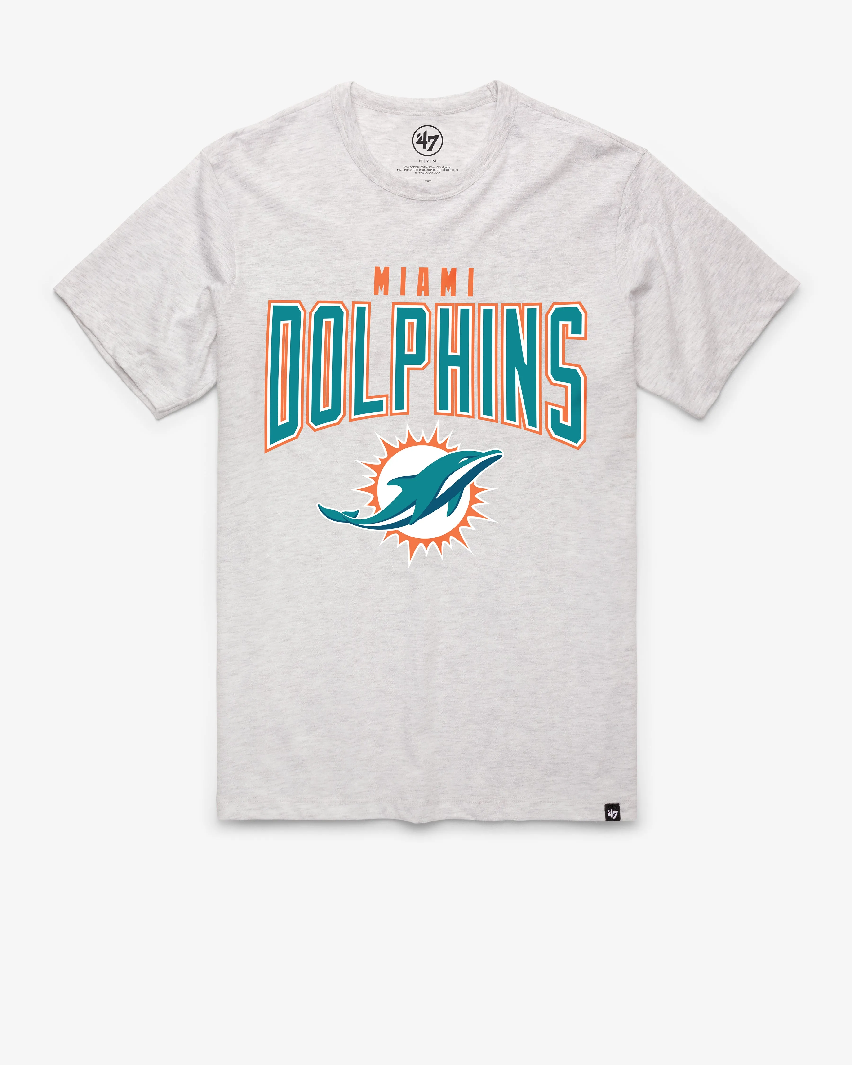 MIAMI DOLPHINS TEAM ELEMENTS ARCH '47 FRANKLIN TEE