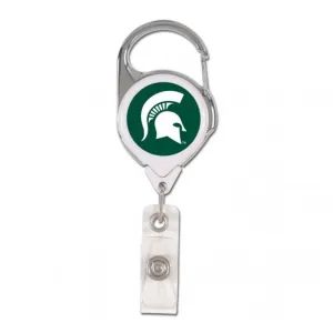 Michigan State Spartans Retractable Premium Badge Holder