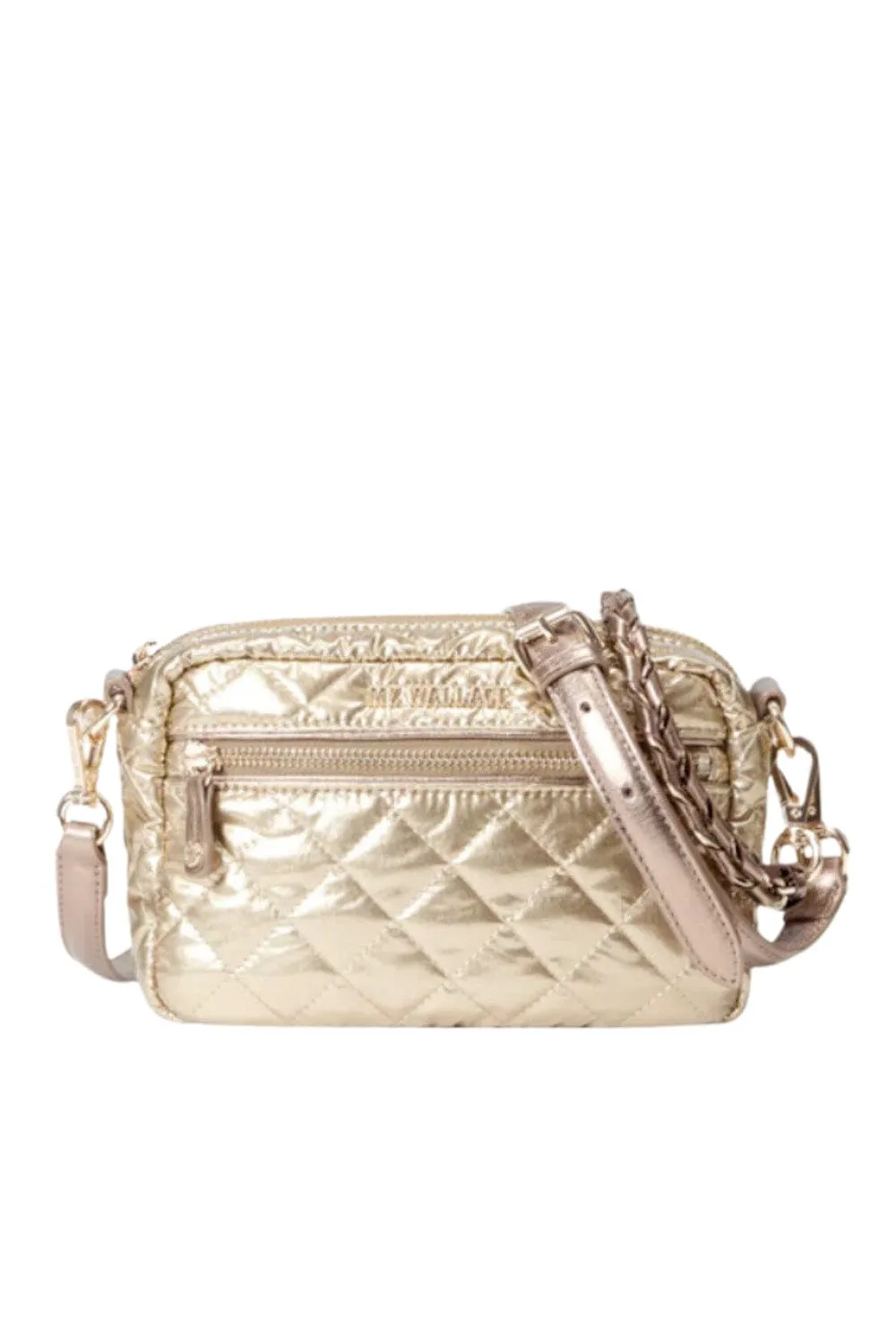 Mini Crosby Metallic Gold Crossbody