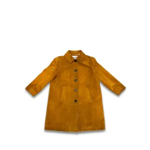 Miu Miu Whiskey Suede Coat - Size 38