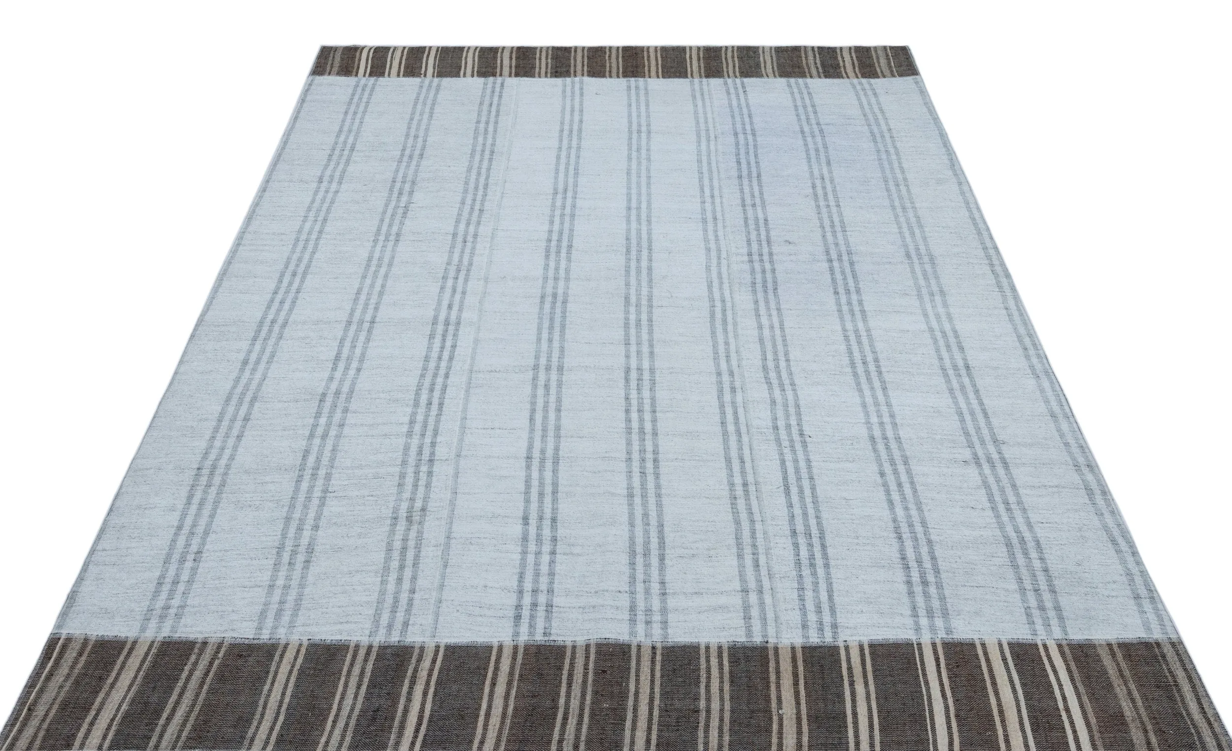 Mixed Over Dyed Kilim Patchwork Unique Rug 5'4'' x 7'7'' ft 163 x 230 cm