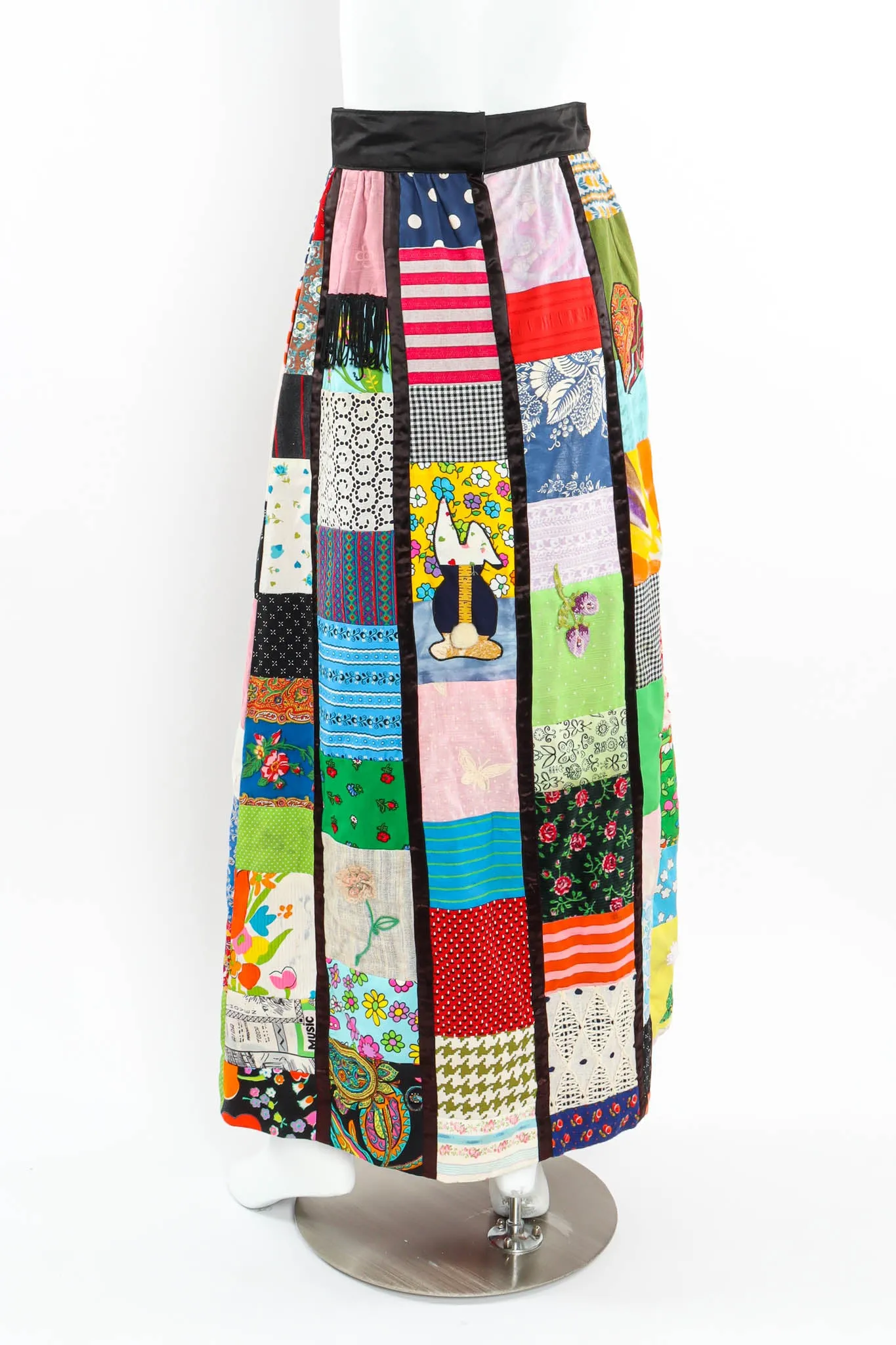 Mixed Patchwork Skirt