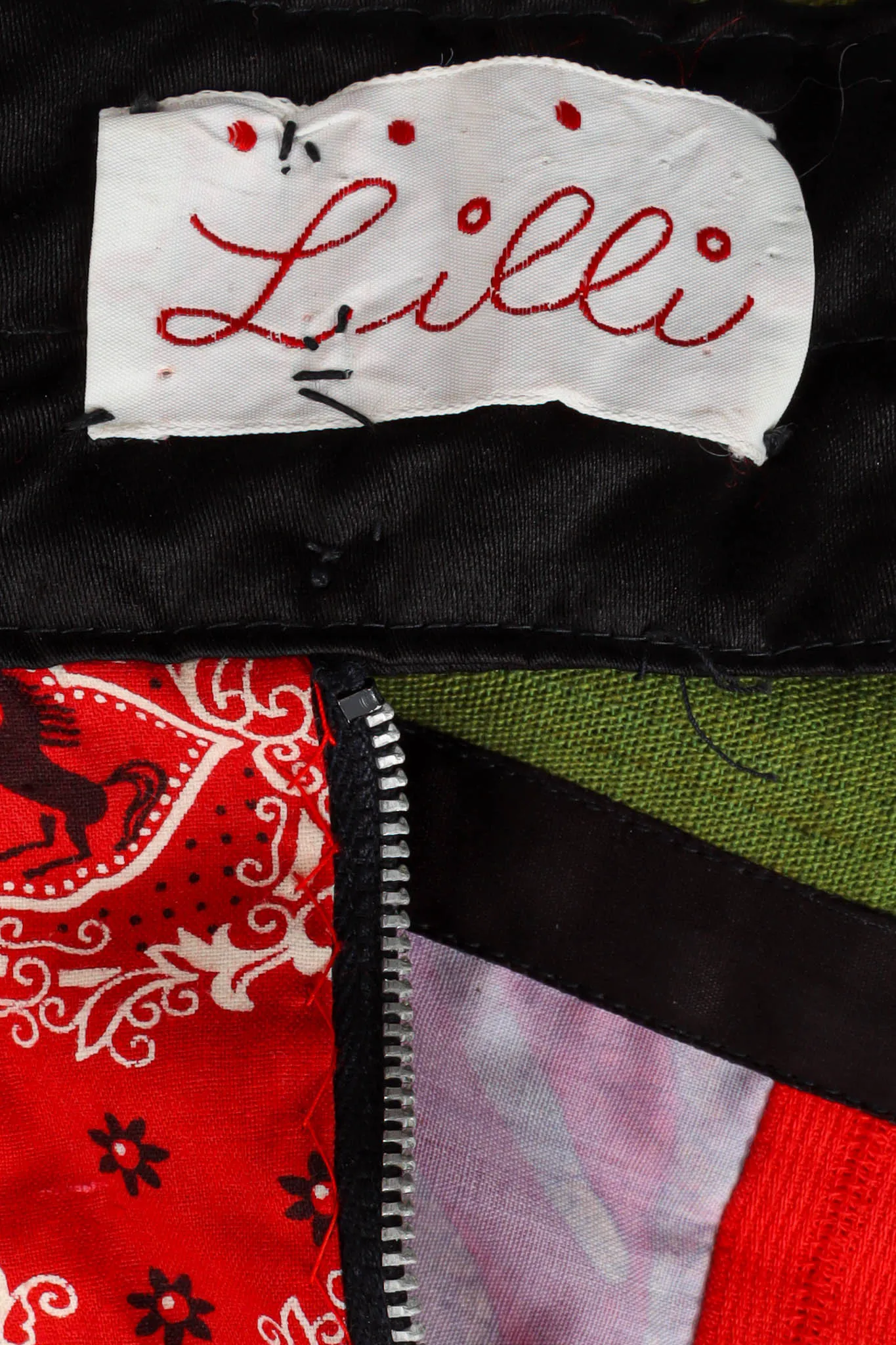 Mixed Patchwork Skirt
