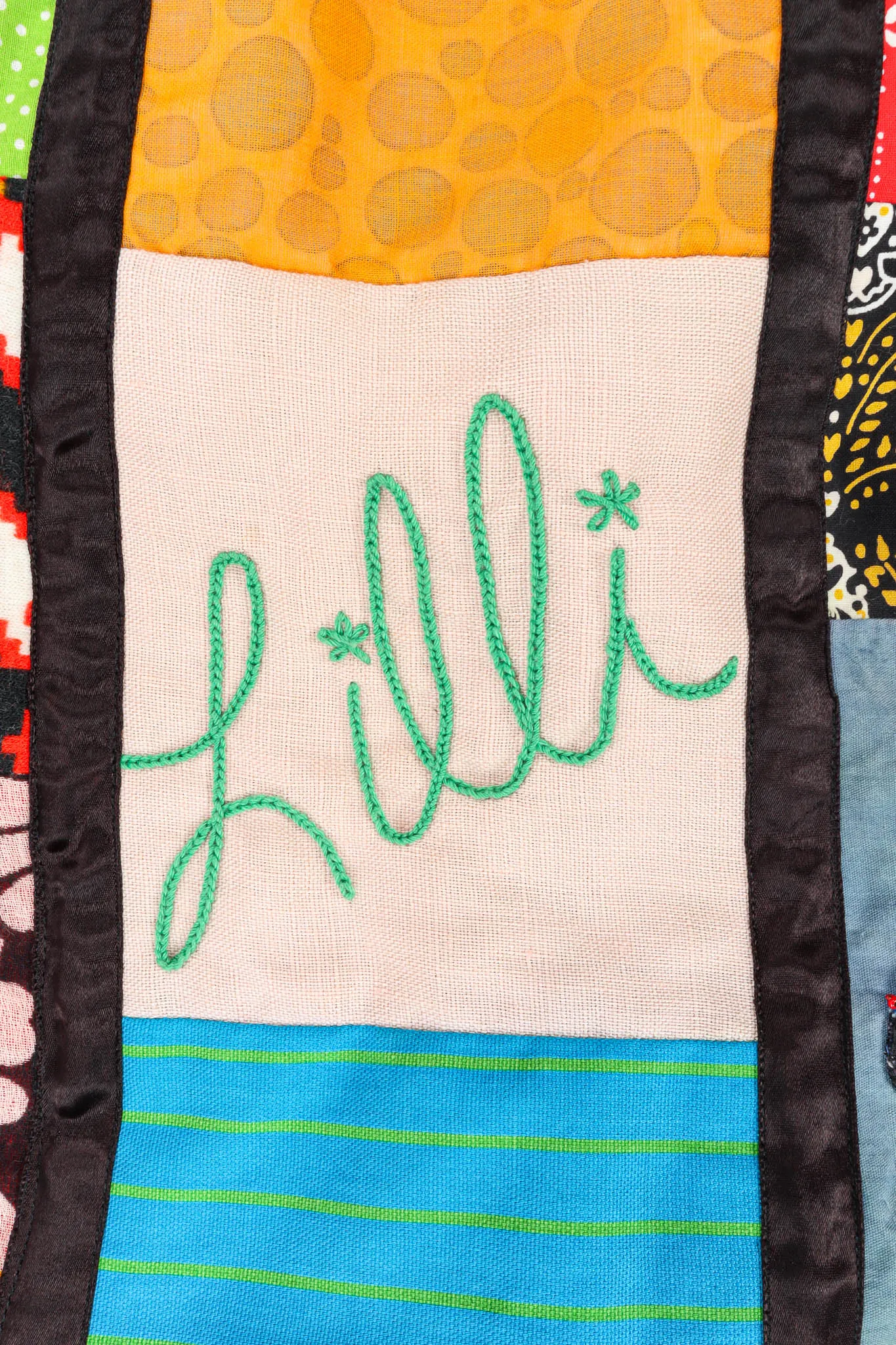 Mixed Patchwork Skirt