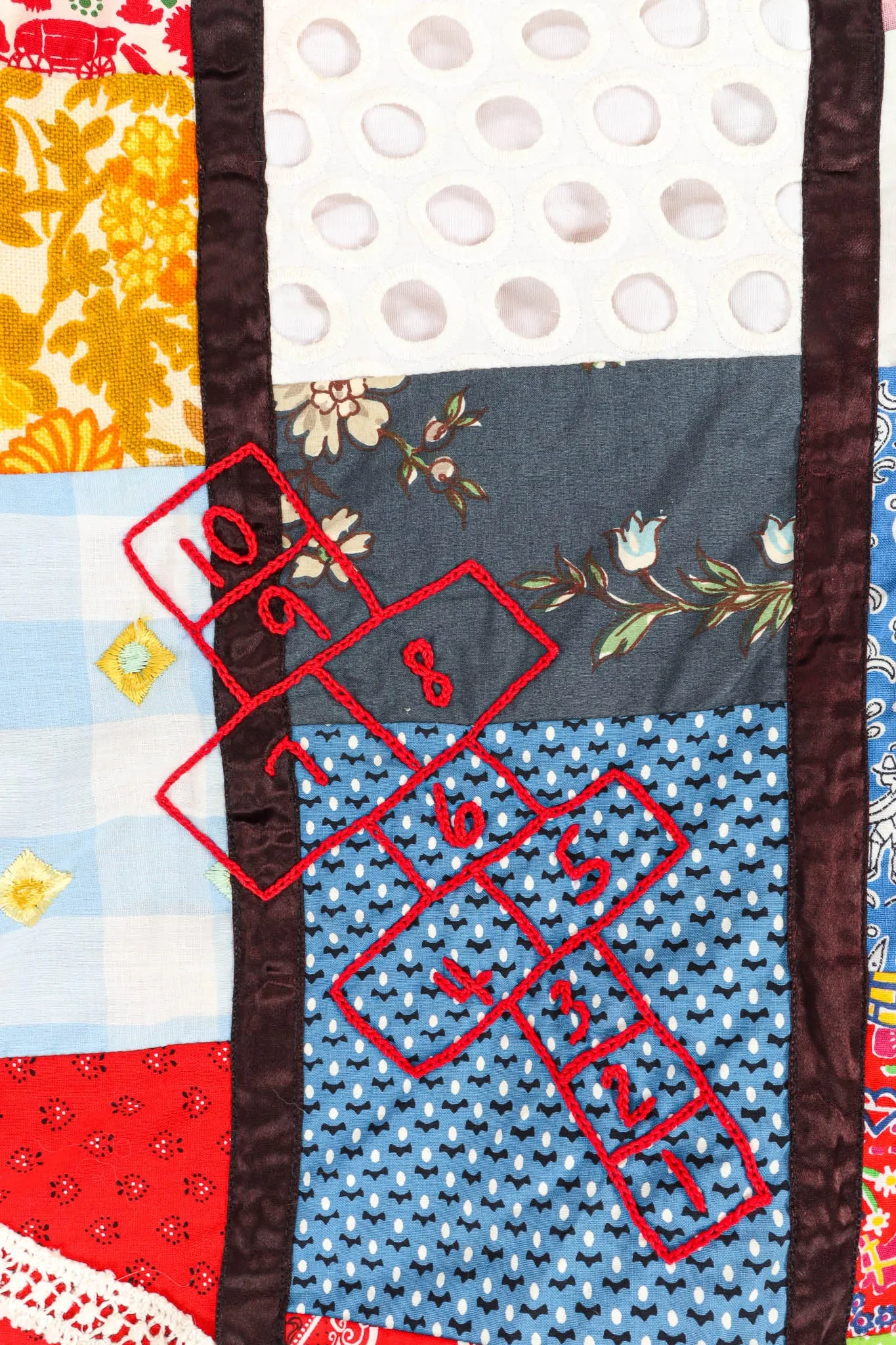 Mixed Patchwork Skirt