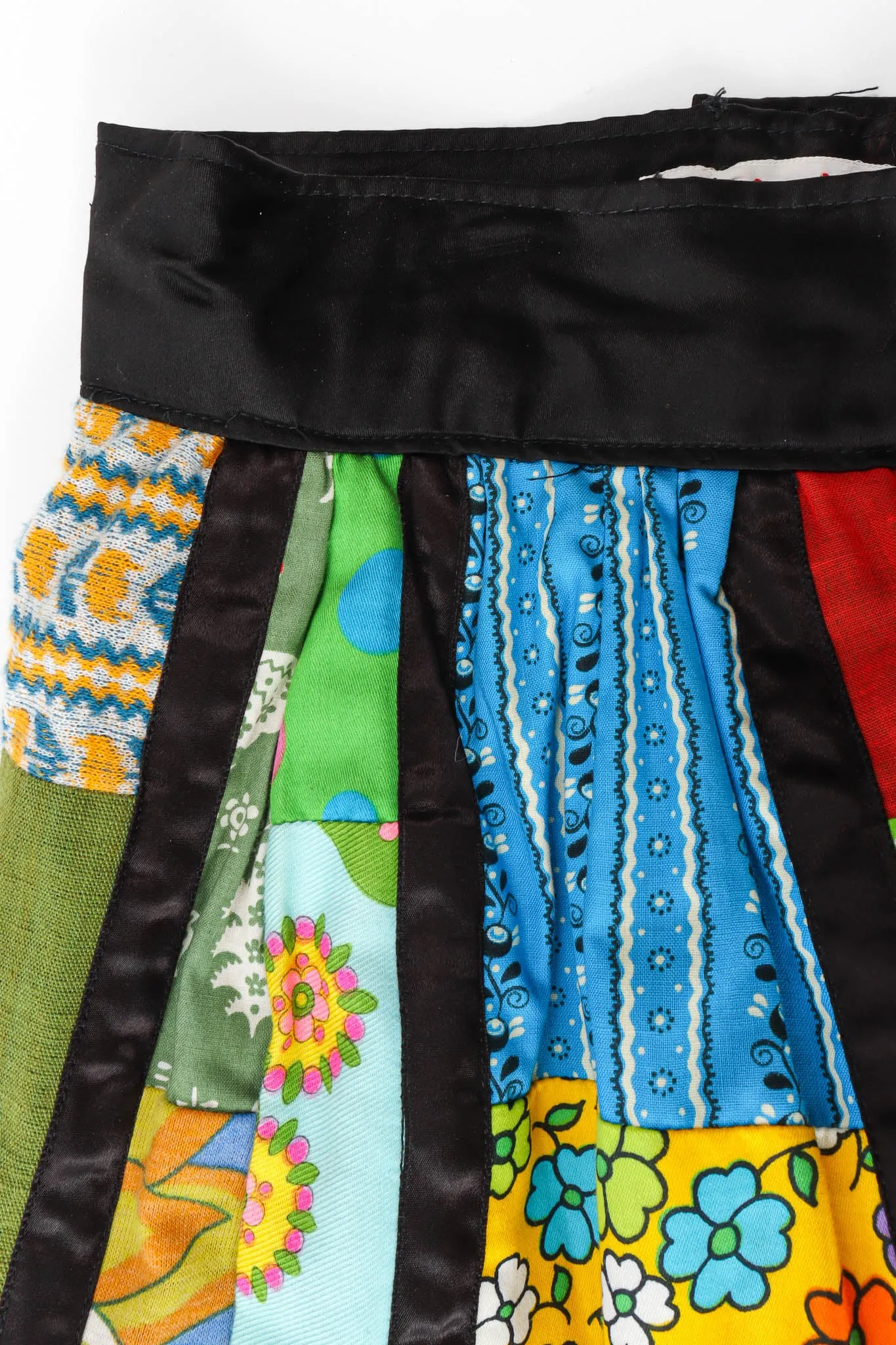 Mixed Patchwork Skirt