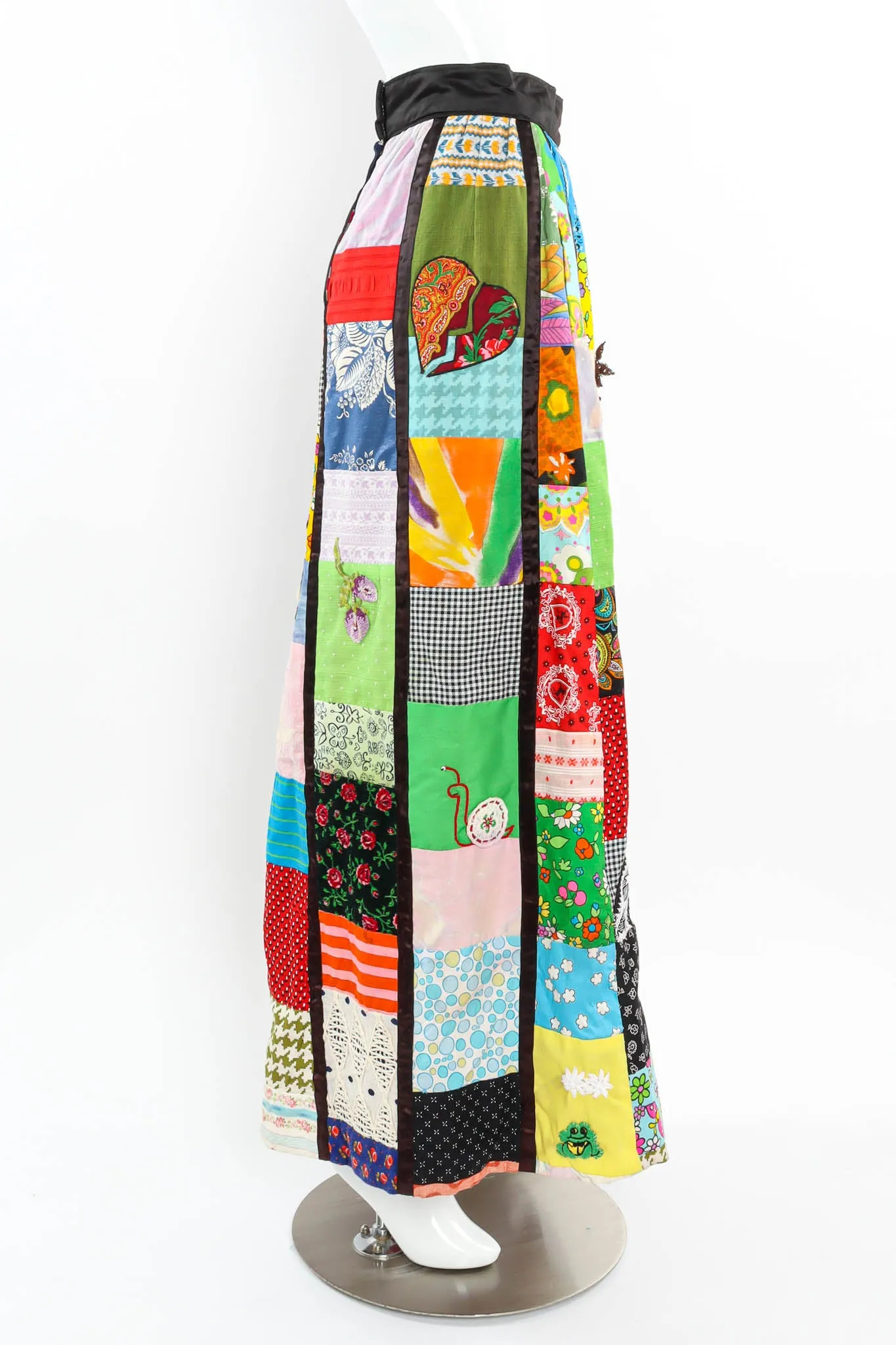 Mixed Patchwork Skirt