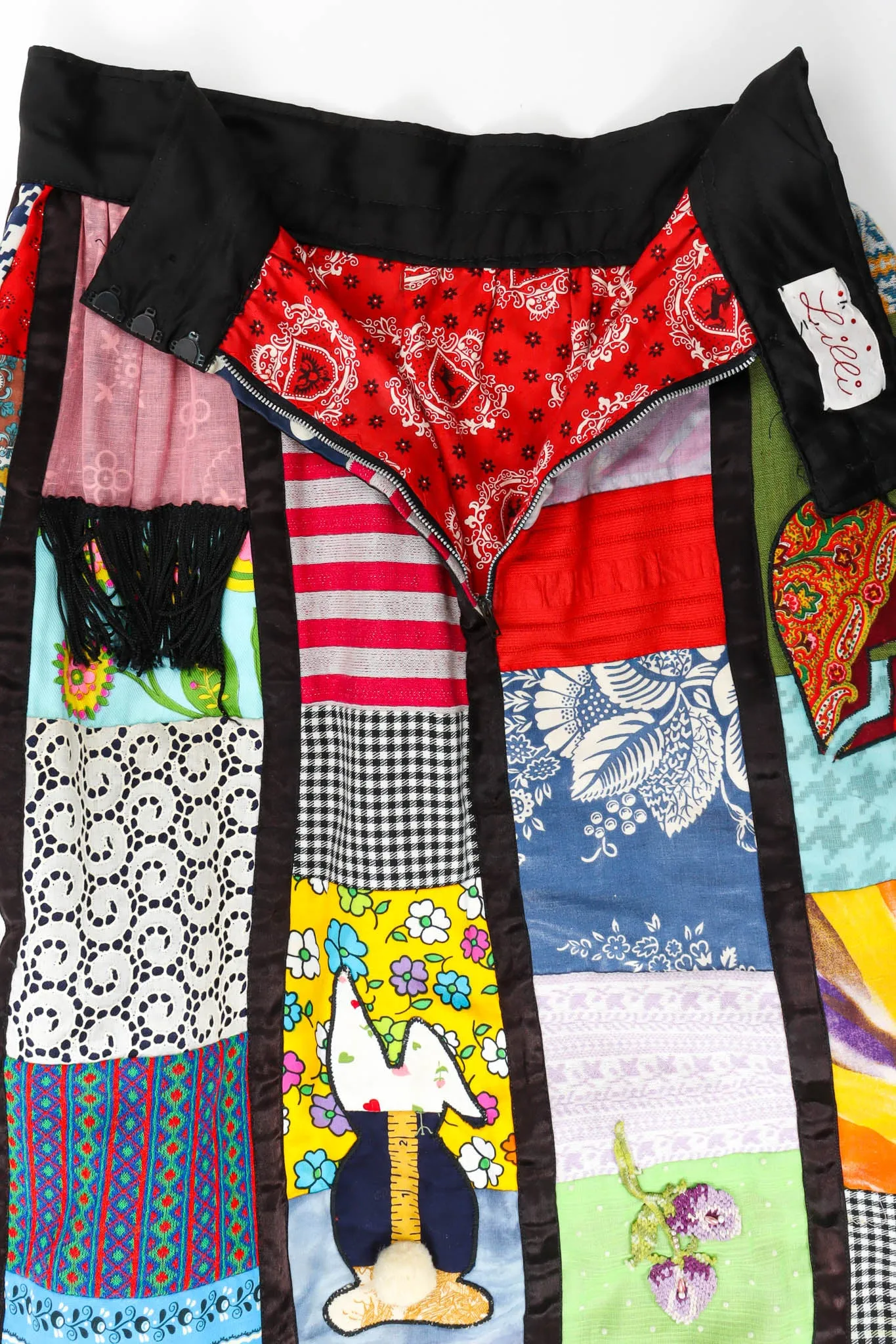 Mixed Patchwork Skirt
