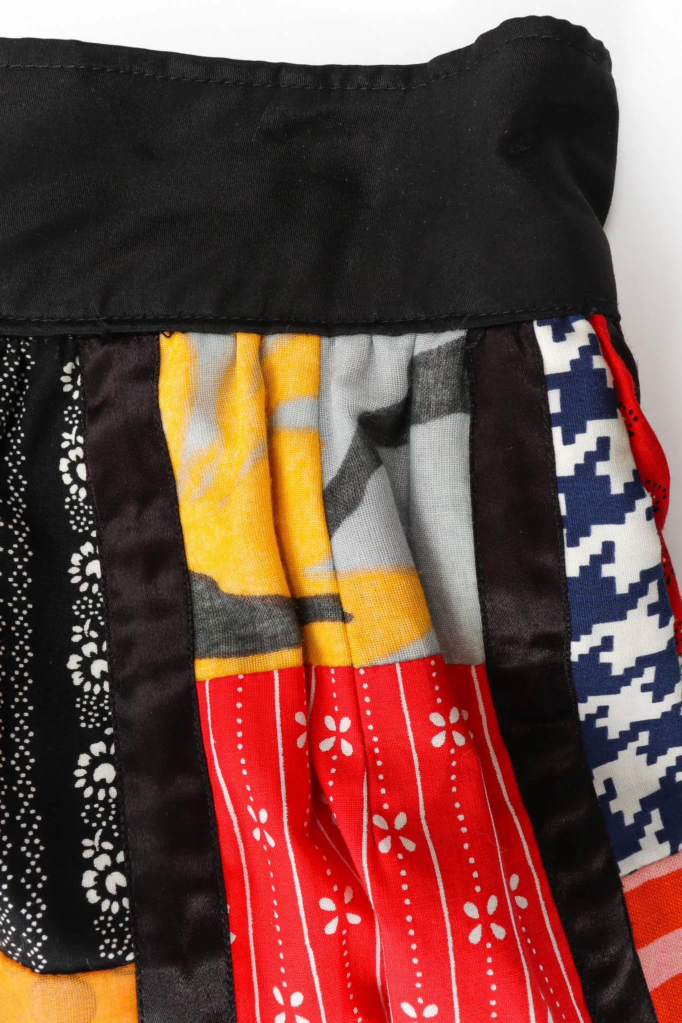 Mixed Patchwork Skirt