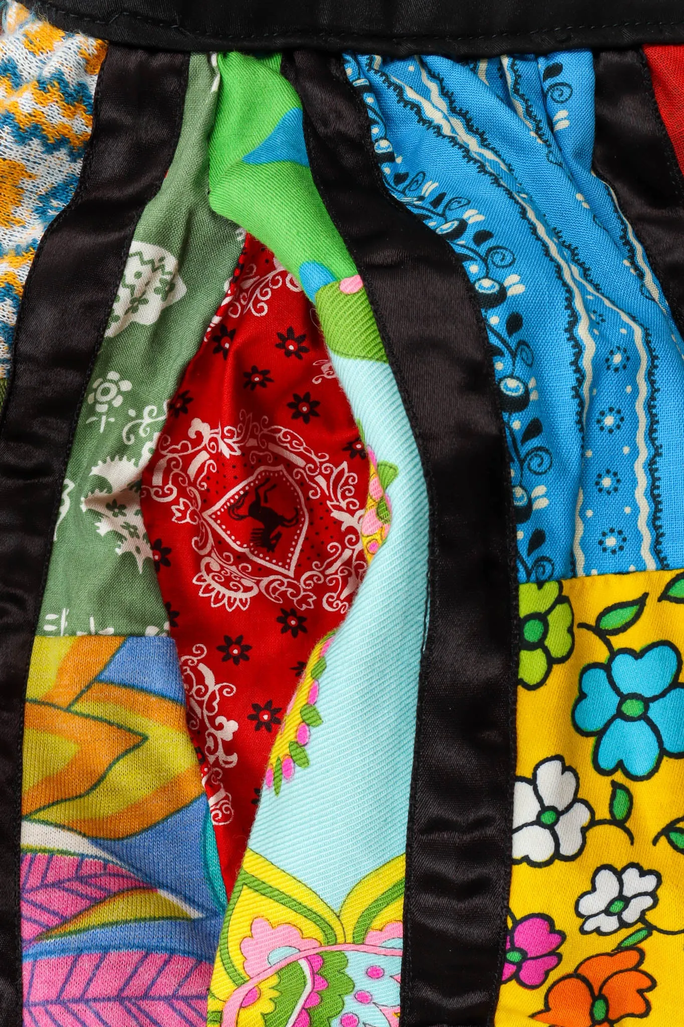 Mixed Patchwork Skirt