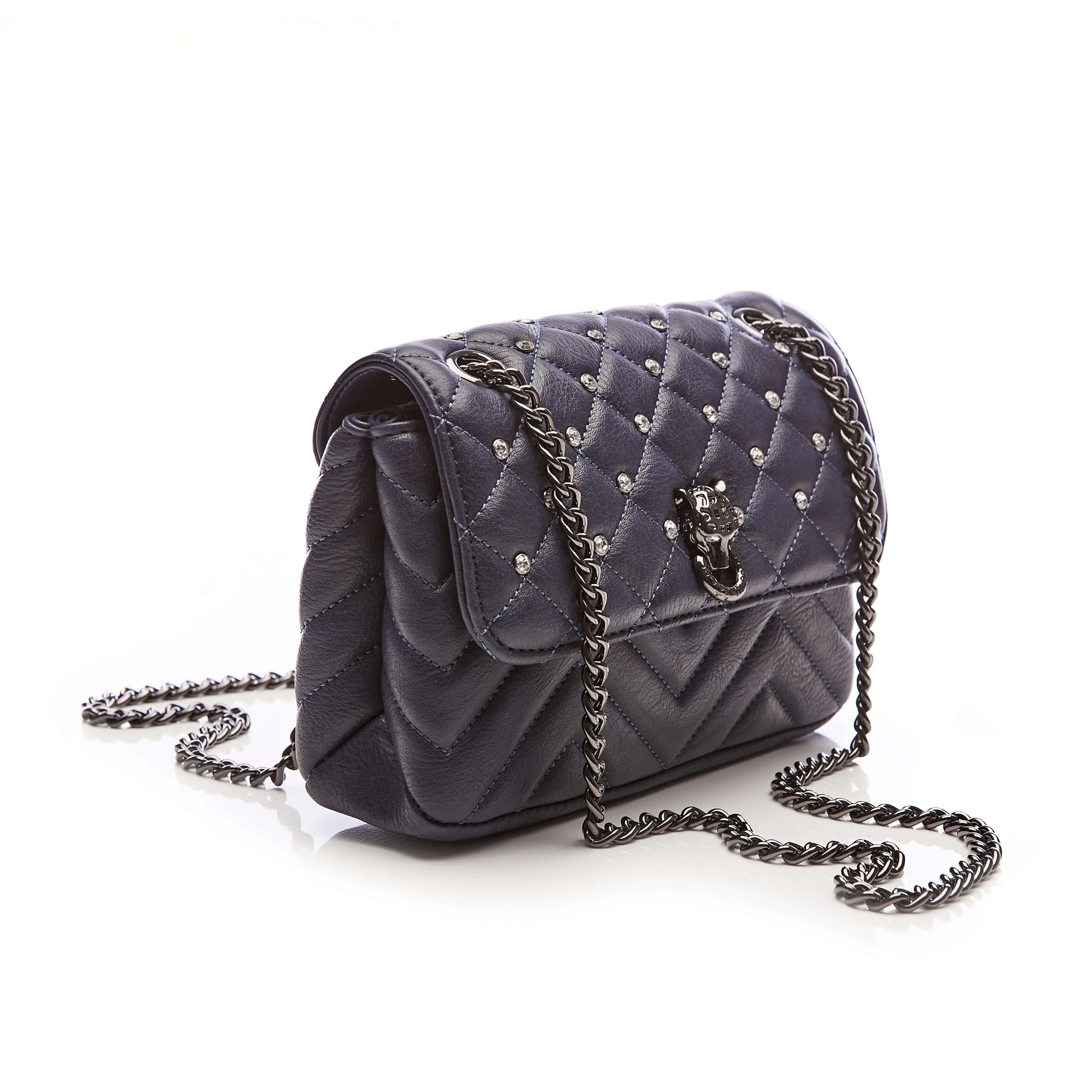 Moda In Pelle Jenna Bag - Navy