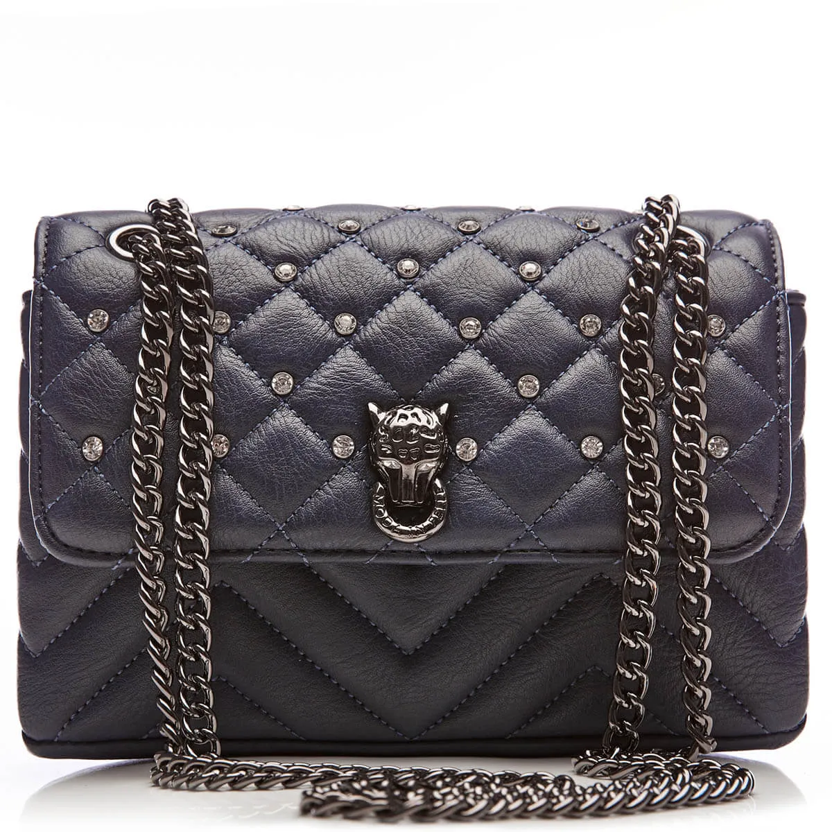 Moda In Pelle Jenna Bag - Navy