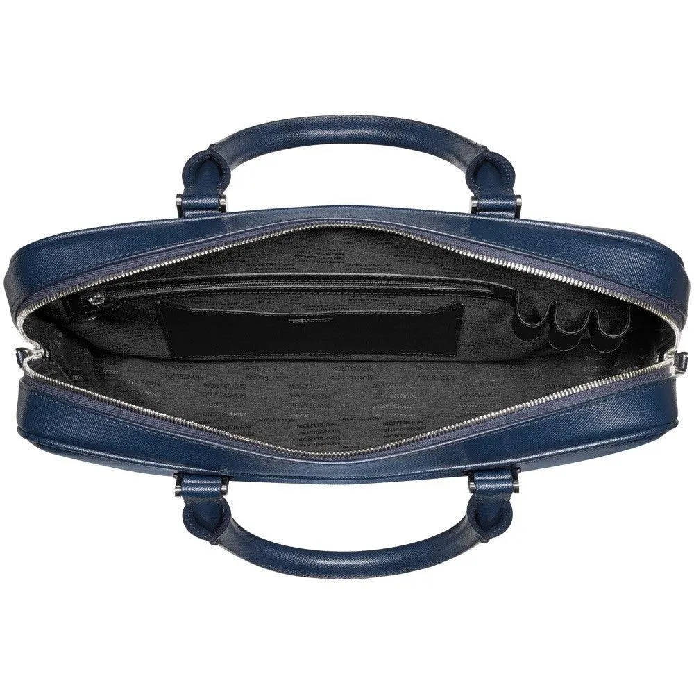 Montblanc Bag holder Subptic Document Sartorial Blue Indigo 116757