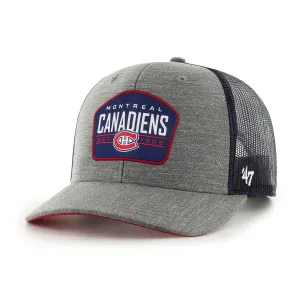 Montreal Canadiens 47 Brand NHL Slate Trucker Hat Grey