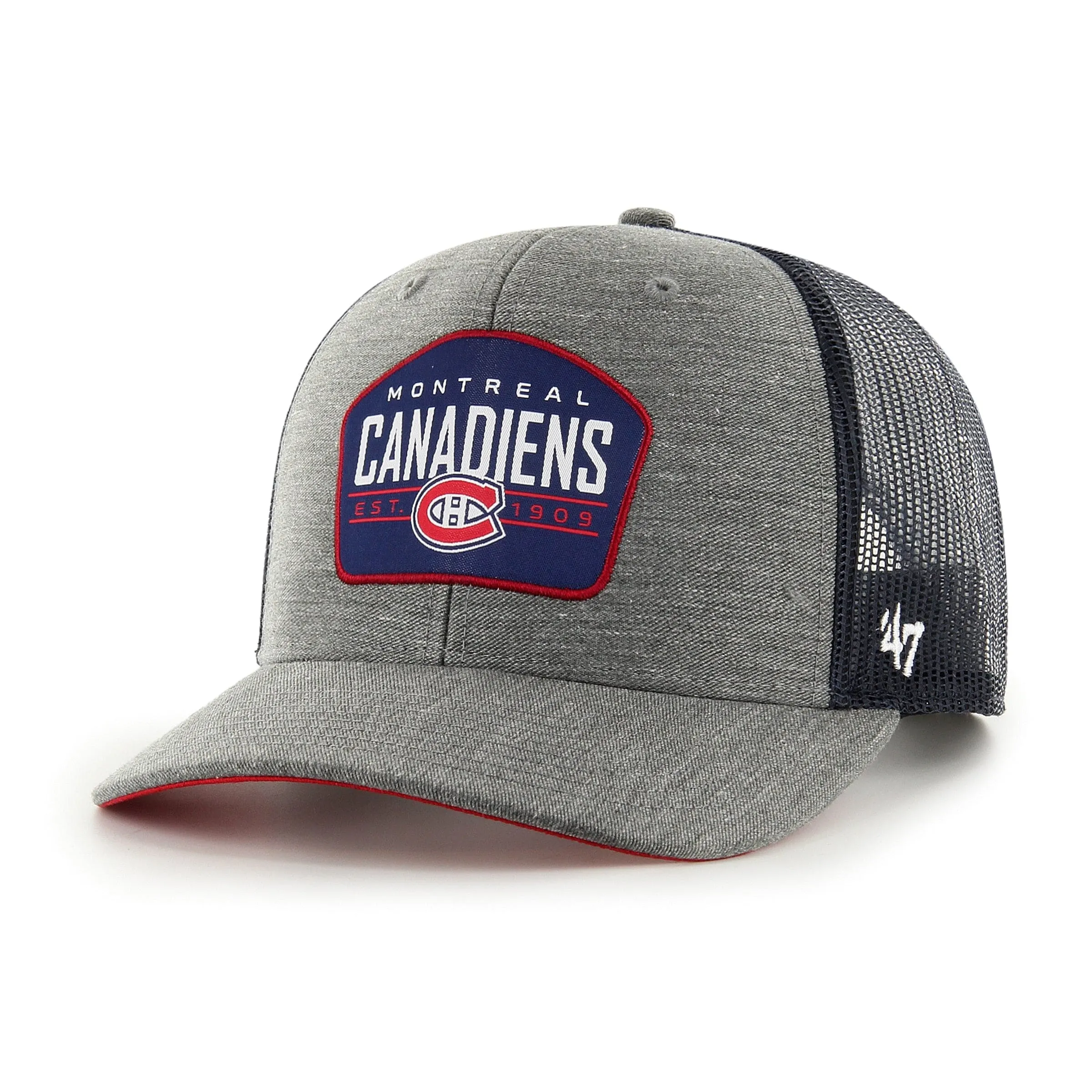 Montreal Canadiens 47 Brand NHL Slate Trucker Hat Grey