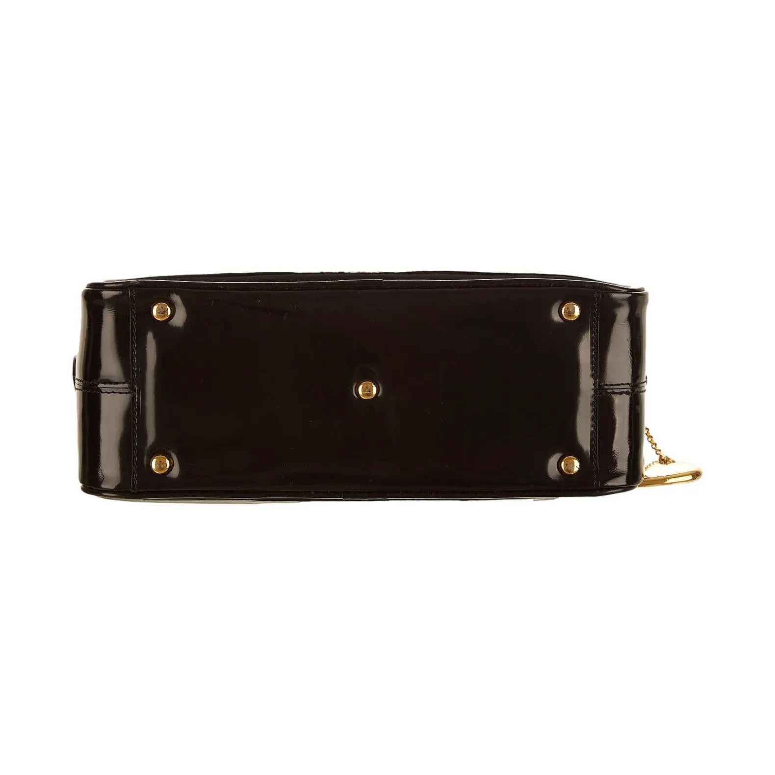 Moschino Black Heart Top Handle Bag