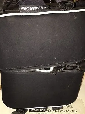 MOTORCYCLE 2PC WATERPROOF MEDIUM PVCTHROWOVER SADDLEBAG W/FRONT BONUS POCKET