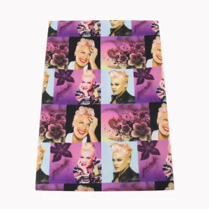 Movie Star Theme Printed Fabric