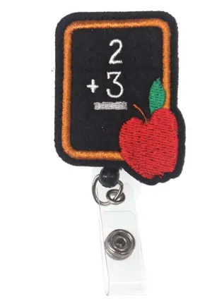 Ms. Teacher Badge Holder Reel