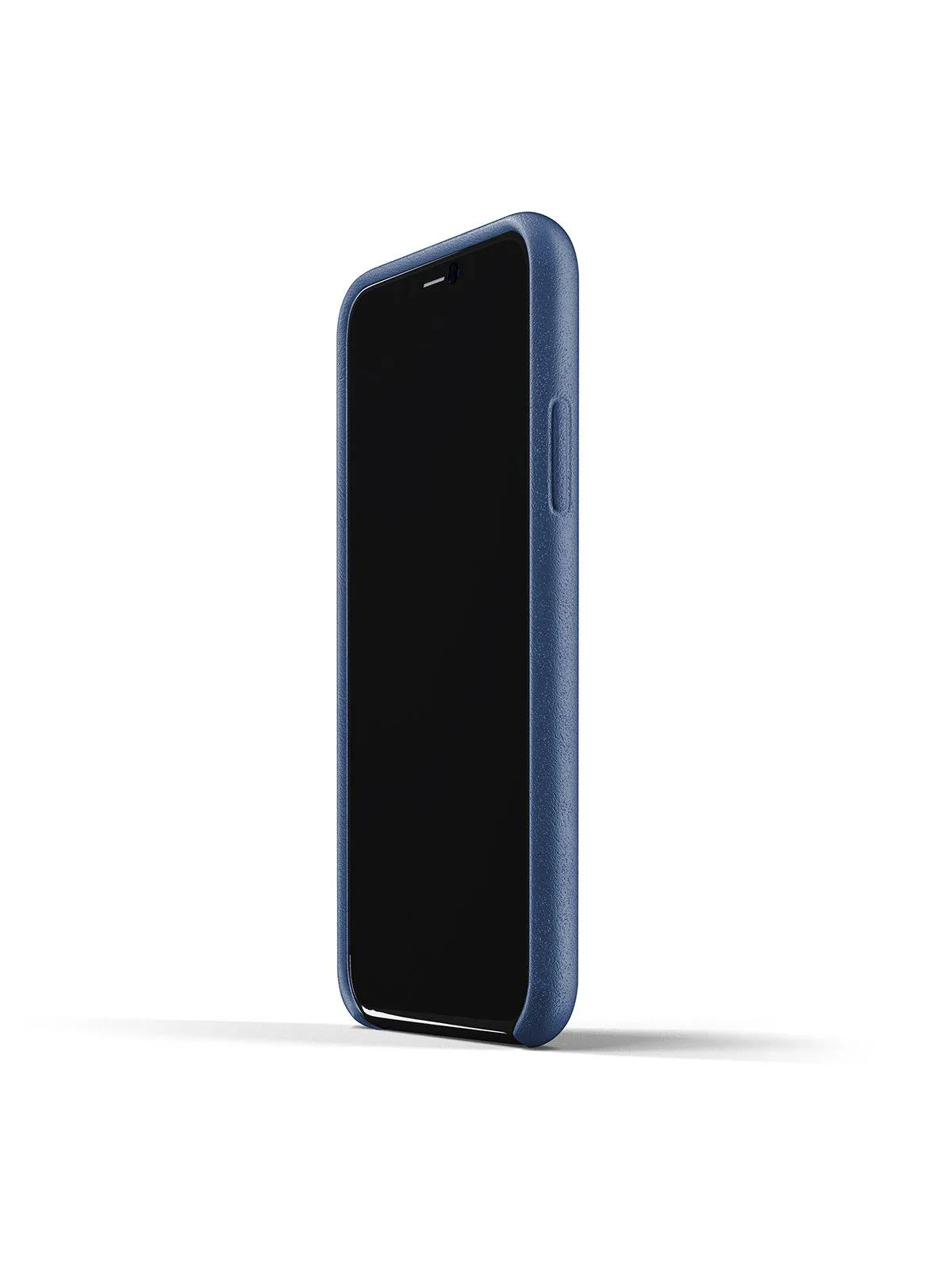 Mujjo Full Leather Wallet Case for iPhone 11 Pro Monaco Blue