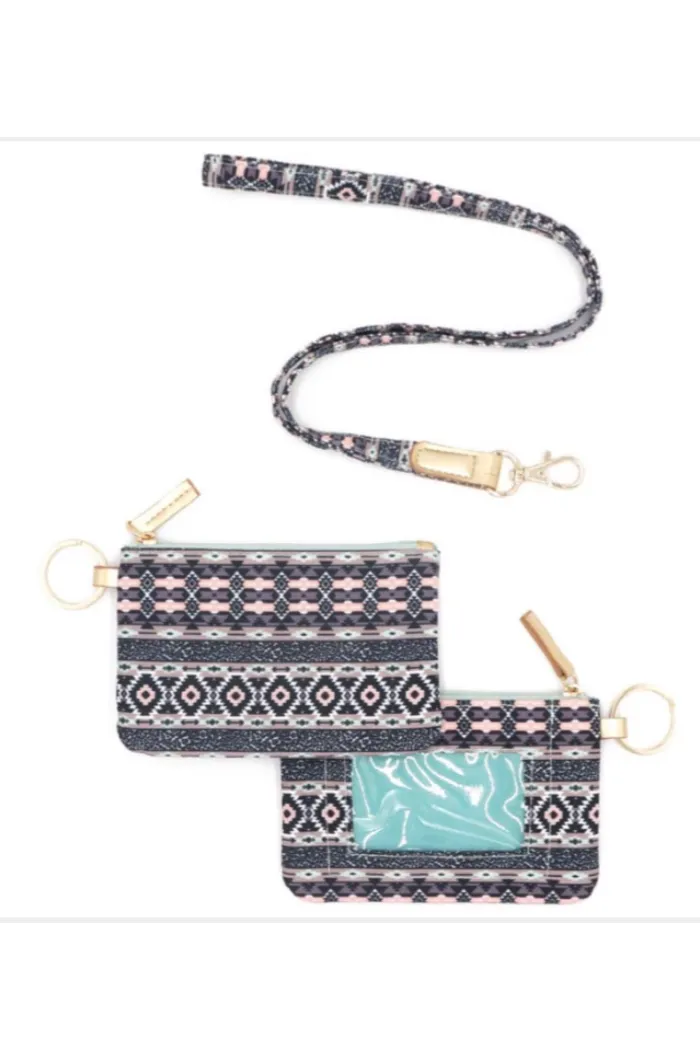 Multi Pattern Lanyard id Holders